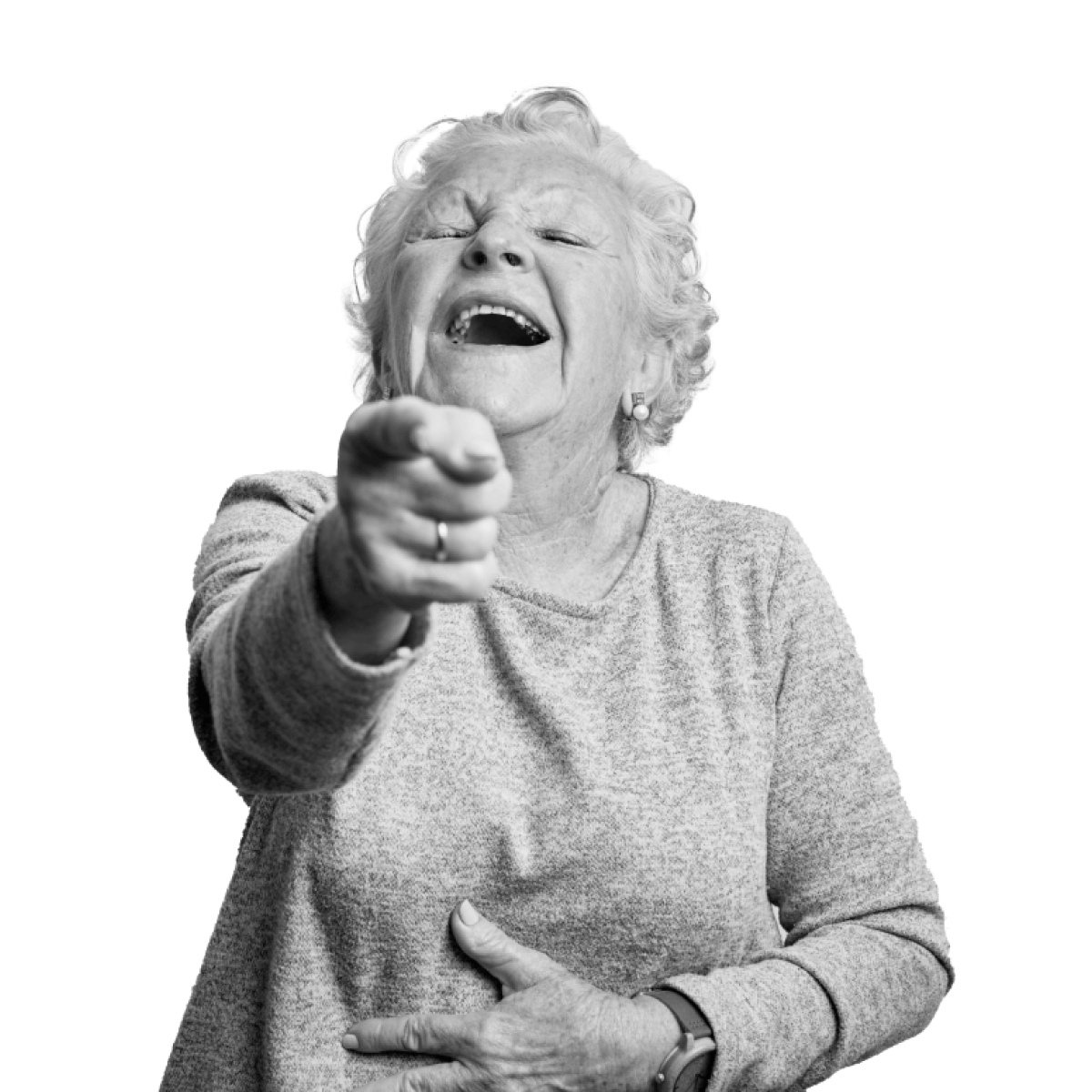 foto di persona che ride